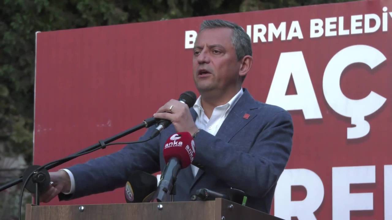Chp Genel Başkanı Özel: "Kent Lokantaları'nda Askıda Yemek Uygulaması Başlayacak"