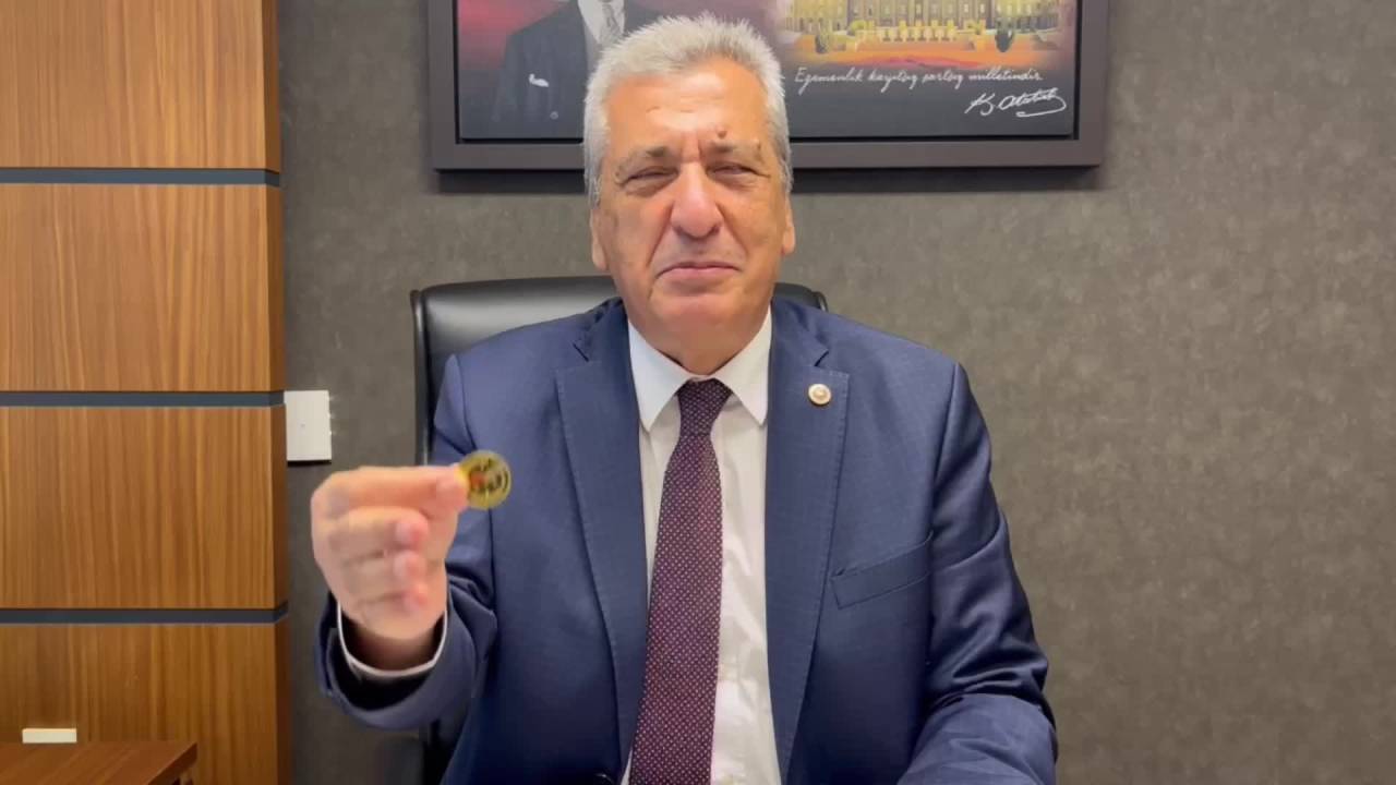 Chp'li Hasan Öztürkmen: Kızılay'ın Verdiği Altın Madalyada Altın Oranı Sıfır Çıktı