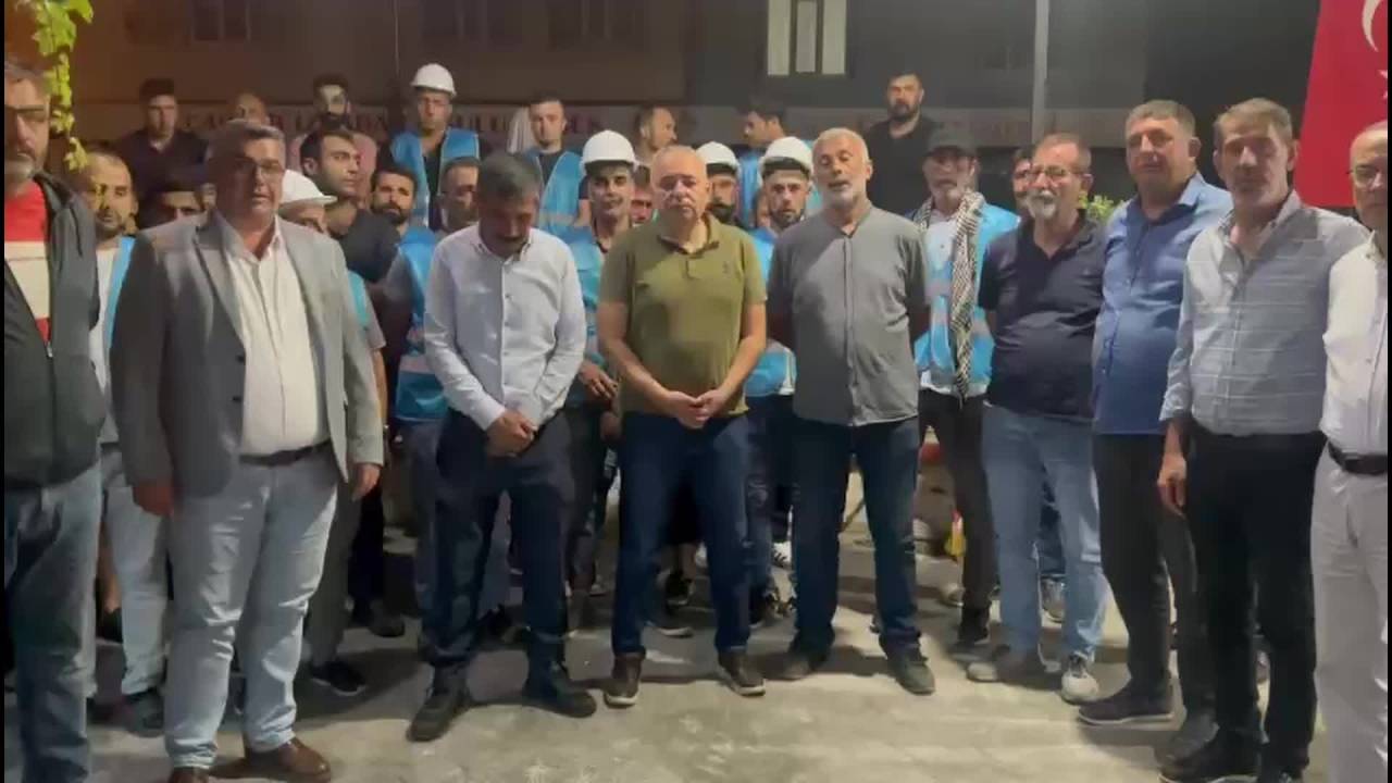 Fernas Madencilik İşçilerinin Soma'dan Ankara'ya Yürüyüşü Devam Ediyor