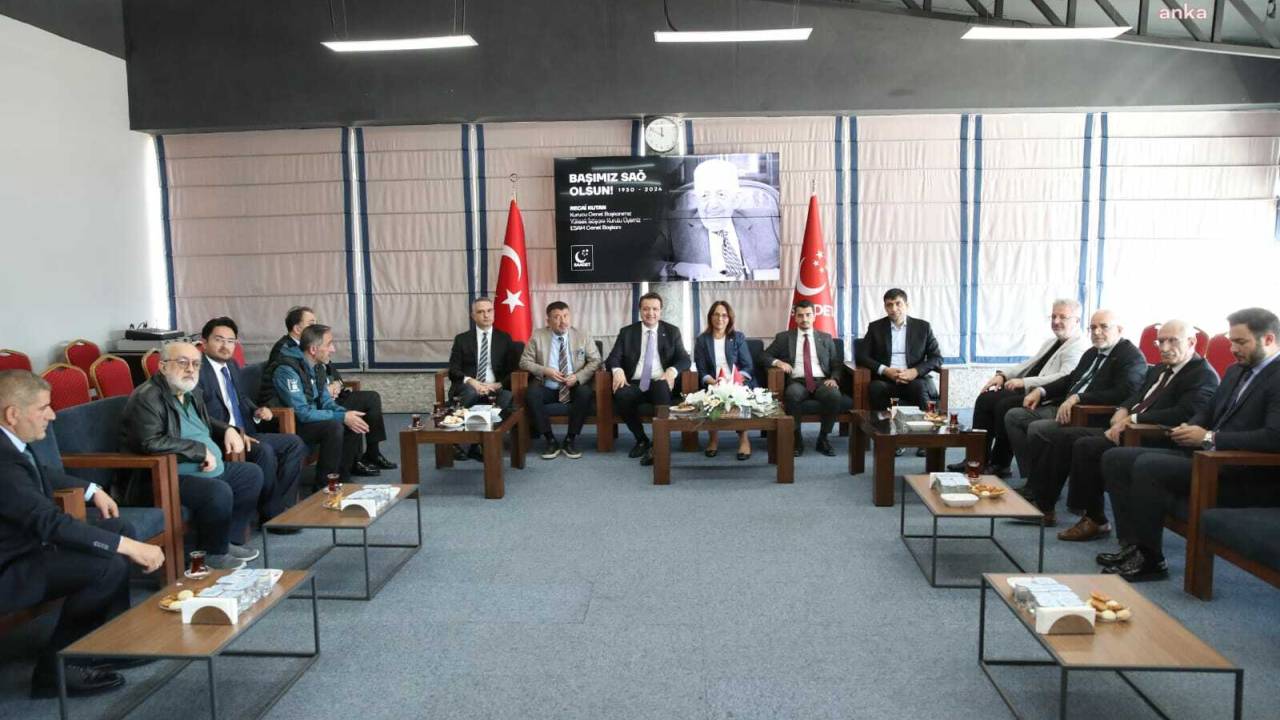 Chp Ve Gelecek Partisi'nden, Saadet Partisi'ne Taziye Ziyareti