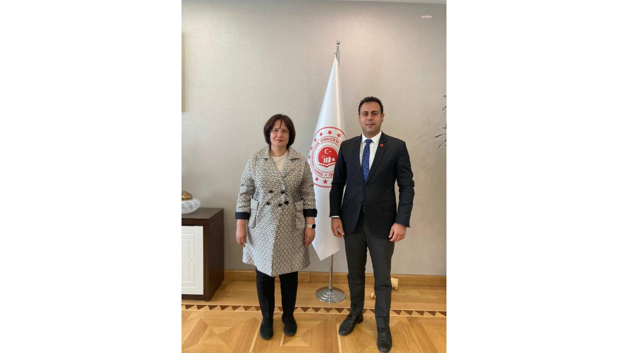 Chp'li Baran Bozoğlu, Çevre Şehircilik Ve İklim Değişikliği Bakan Yardımcısı Fatma Varank İle Görüştü