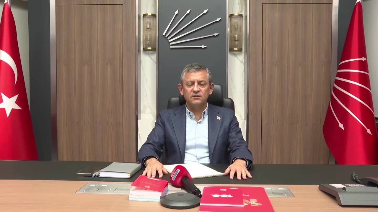 Özgür Özel: 27 Ekim'de İstanbul'da Teröre Ve Şiddete Karşı Yaşam Hakkı Mitinginde Buluşuyoruz