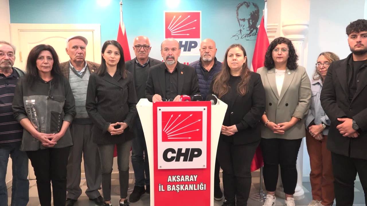 Chp İl Başkanı Bilal Özdemir: "Halk İradesi Gasp Edilmekte"