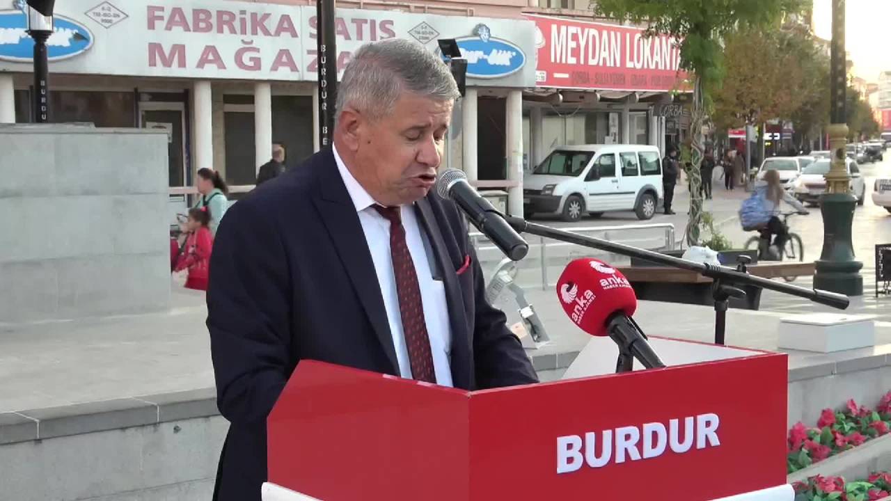 Chp Burdur İl Başkanlığı: “Siyasi Operasyonla Halk İradesi Gasp Edilmekte”