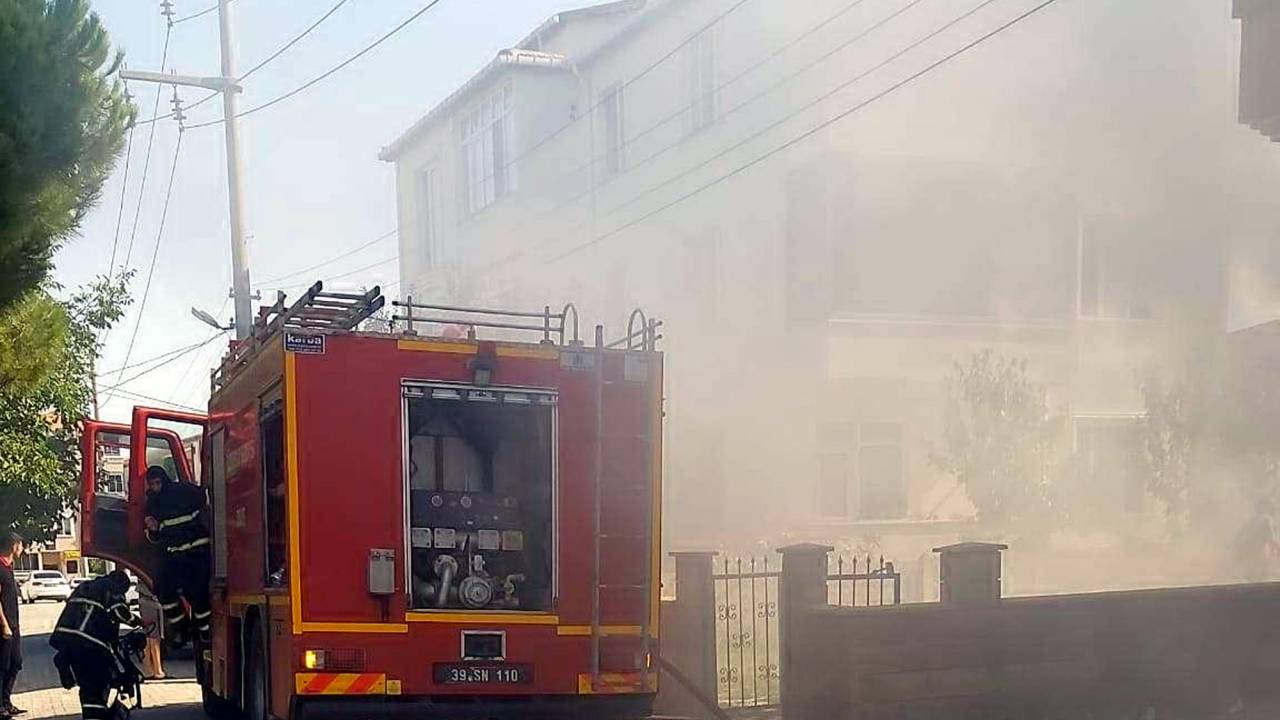 Kırklareli'nde Ev Yangını: 1 Ölü, 1 Yaralı