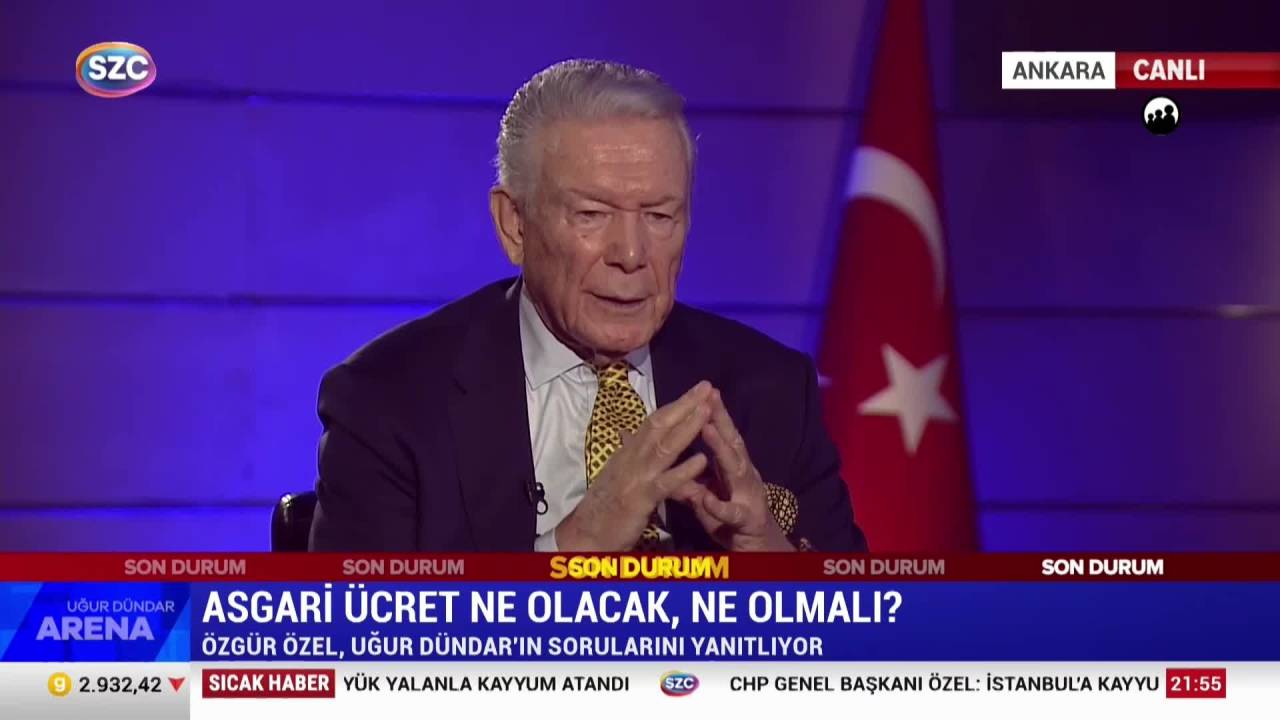 Özgür Özel: "Mhp Muhalefetteyken En Yüksek Asgari Ücretleri Öneriyordu, Şimdi Susuyor"