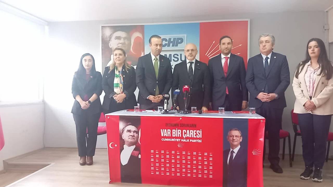 Chp Heyeti Samsun'da... Volkan Demir, "Chp Sokağın Sesini Dinliyor, Sokağı Dinliyor"