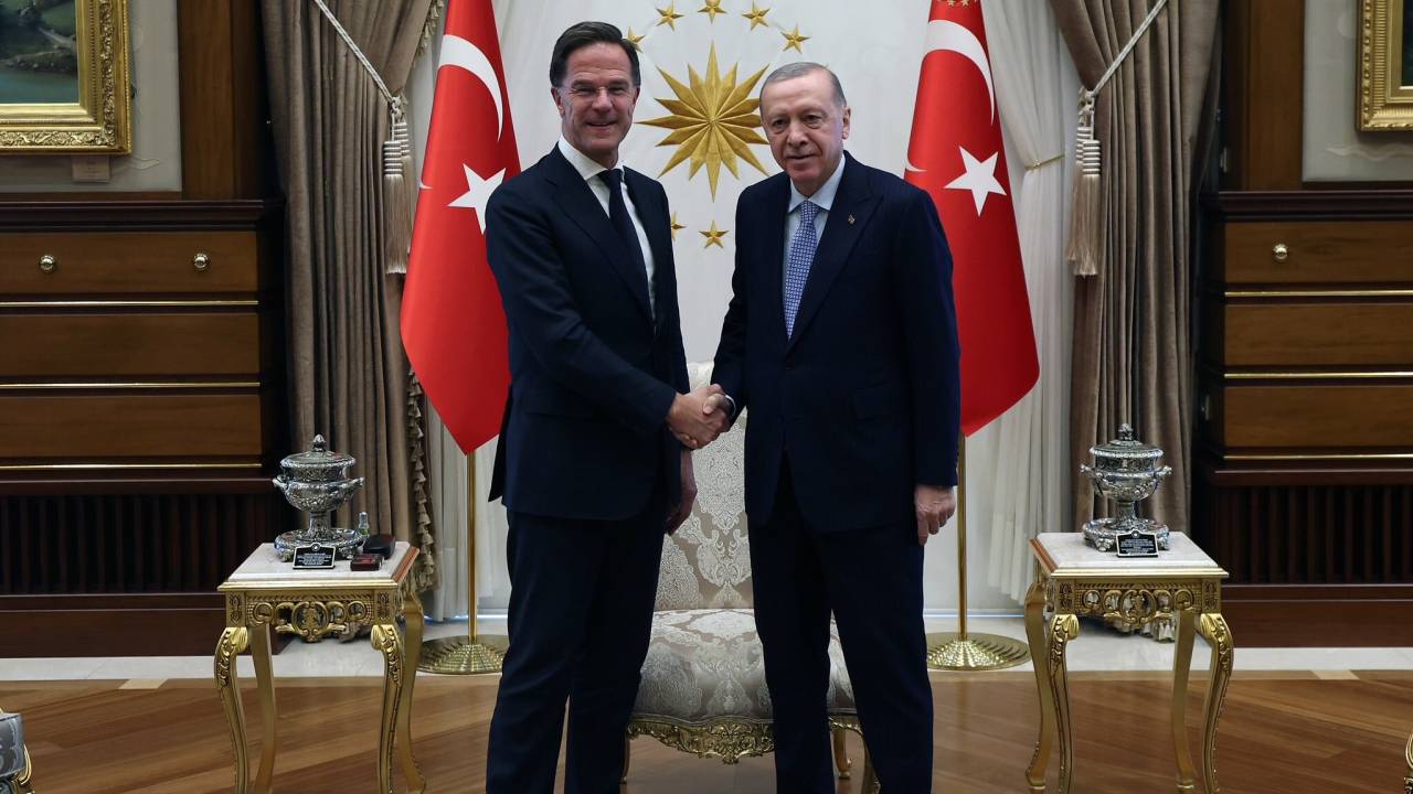 Cumhurbaşkanı Erdoğan, Nato Genel Sekreteri Rutte'yi Kabul Etti