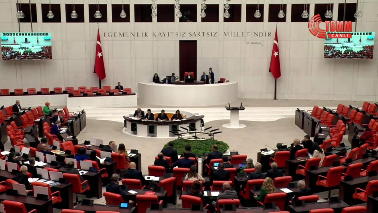 Tbmm Genel Kurulu'nda Chp'li Başarır İle Ak Partili Usta Arasında "Kreş" Tartışması