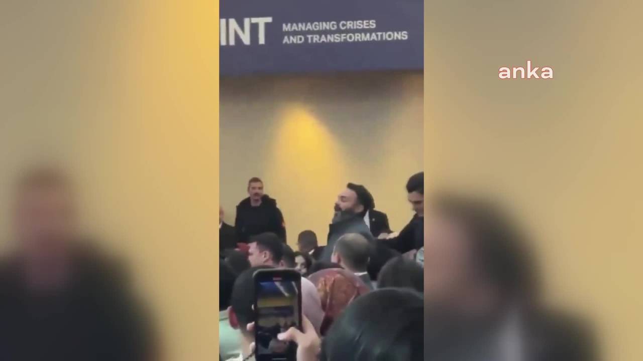 Erdoğan Konuşurken İsrail İle Ticaretin Kesilmesini İsteyen 9 Protestocu Tutuklandı