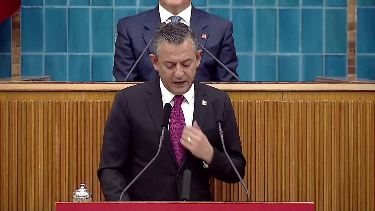 Chp Grup Toplantısı... Özgür Özel: "Engelli Maaşını Net Asgari Ücret Yapacağız"