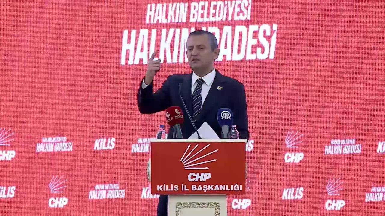Chp Lideri Özel, Kilis'te... Özel: “Bir An Önce Esad İle Gerekli Temaslar Sağlanmalı”