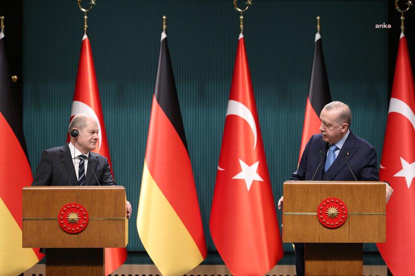 Cumhurbaşkanı Erdoğan, Almanya Başbakanı Scholz İle Telefon Görüşmesi Yaptı