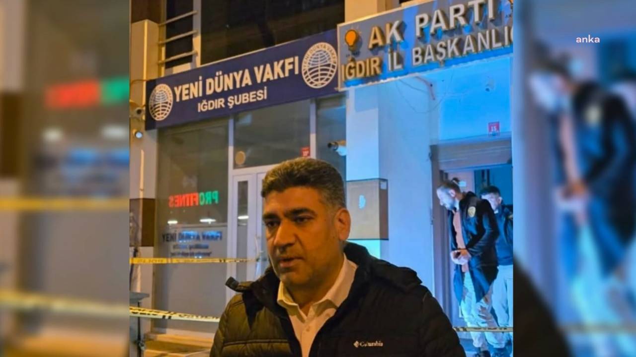 Ak Parti Iğdır İl Başkanlığı'na Molotofkokteylli Saldırı