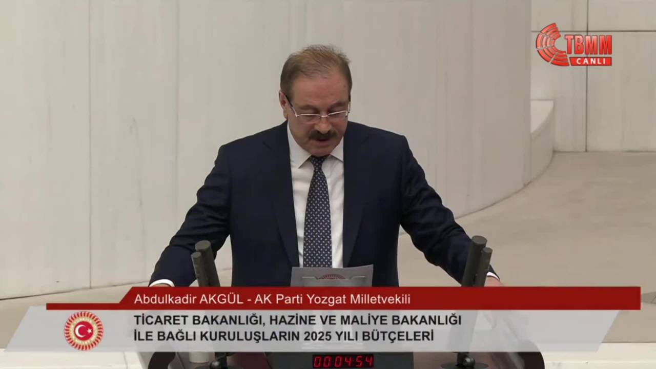 Tbmm Genel Kurulu... Muhalefet Sıralarından Ak Partili Akgül’e "Esnaf Kan Ağlıyor" Tepkisi