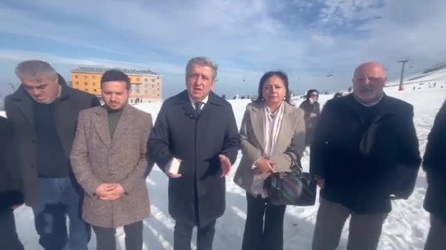 Chp'li Çan, Akdağ Kayak Merkezi’nin Atıl Halde Bırakılmasına İsyan Etti