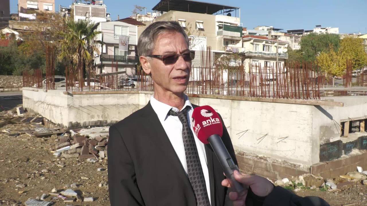 İzmir Karabağlar'da Yarım Kalan Okul İnşaatı Tamamlanmayı Bekliyor