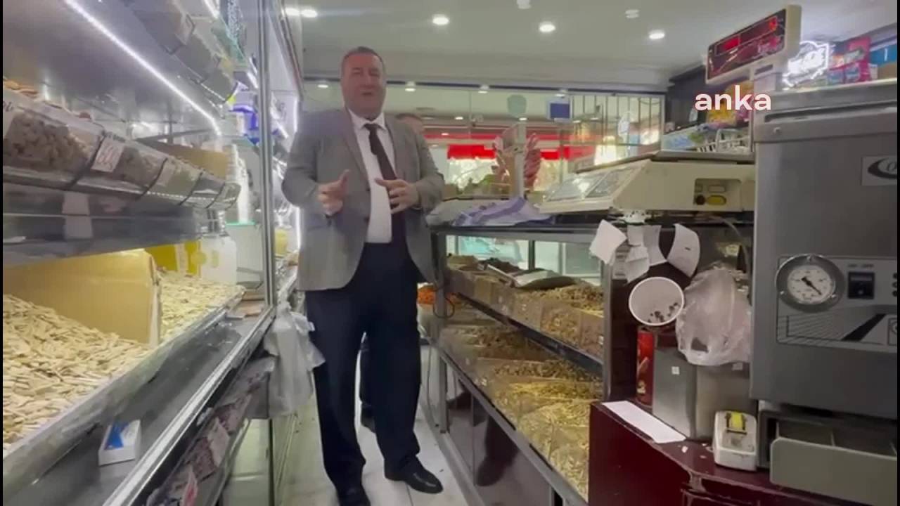 Esnaf Chp'li Gürer'e Dert Yandı: 23 Yıldır Kuruyemiş Satıyorum Eskiden Yılbaşında İşleri Yetiştiremiyorduk