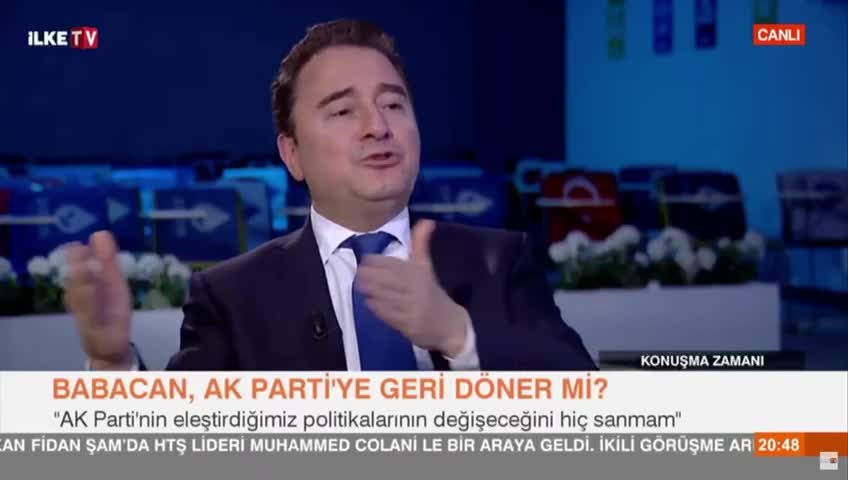 Ali Babacan'dan, Ak Parti'ye Geçiş Yanıtı: Deva Partisi'nde Böyle Bir Şey Yok, Olmaz Da