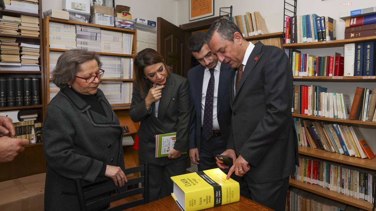 Özgür Özel, Dil Derneği’ni Ziyaret Etti