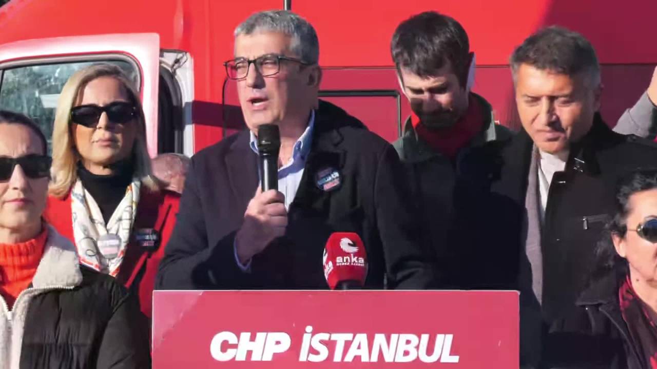 Esenyurt Demokrasi Nöbeti... Gökhan Günaydın: “Türkiye Böyle Devam Etmeyecek”