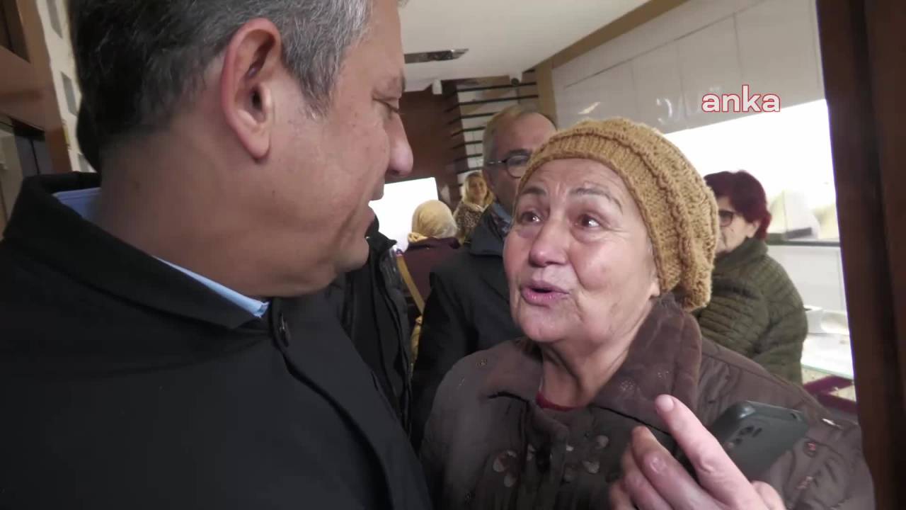 Chp Genel Başkanı Özel, Kuyumcuda Asgari Ücretli Ve Emeklinin Ak Parti İktidarındaki Gelir Kaybını Hesapladı