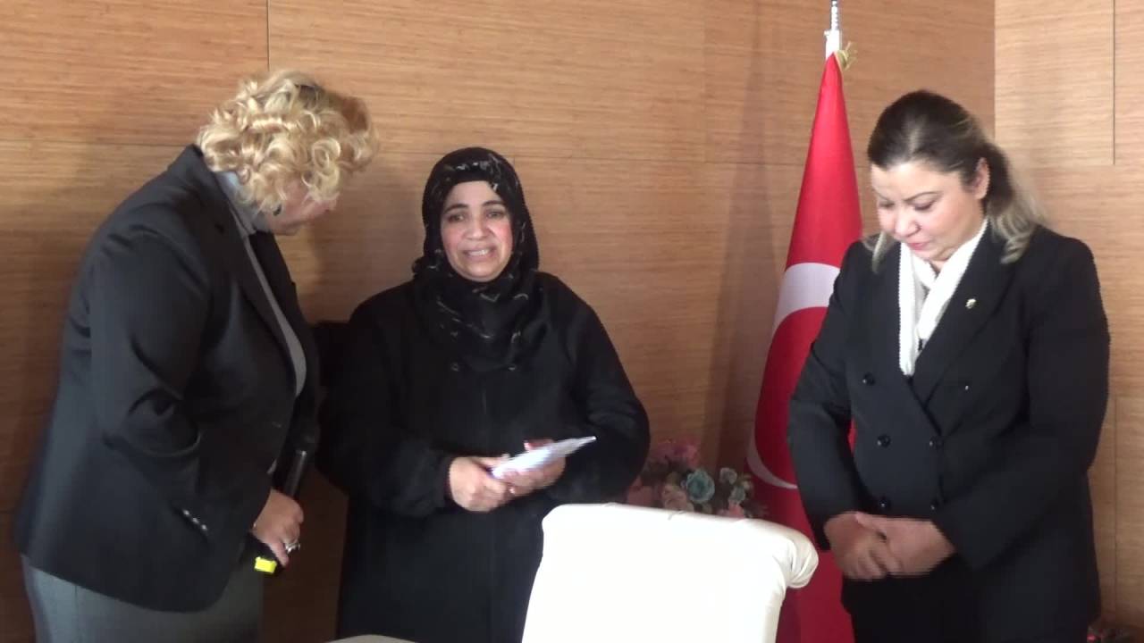 Edirne’de Chp Kadın Kolları, Kas Hastası Yakup’a Destek Oldu