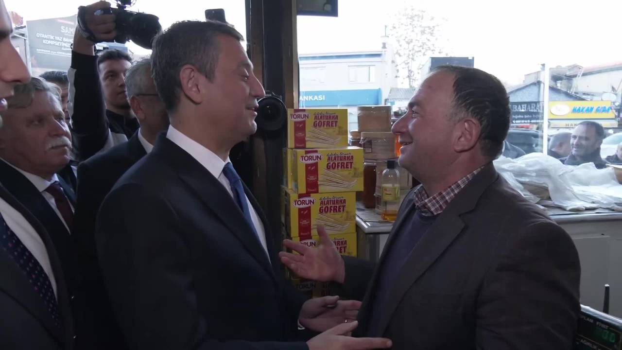Özgür Özel, Konya'da... "Sorunların Çaresi Cumhuriyet Halk Partisi"
