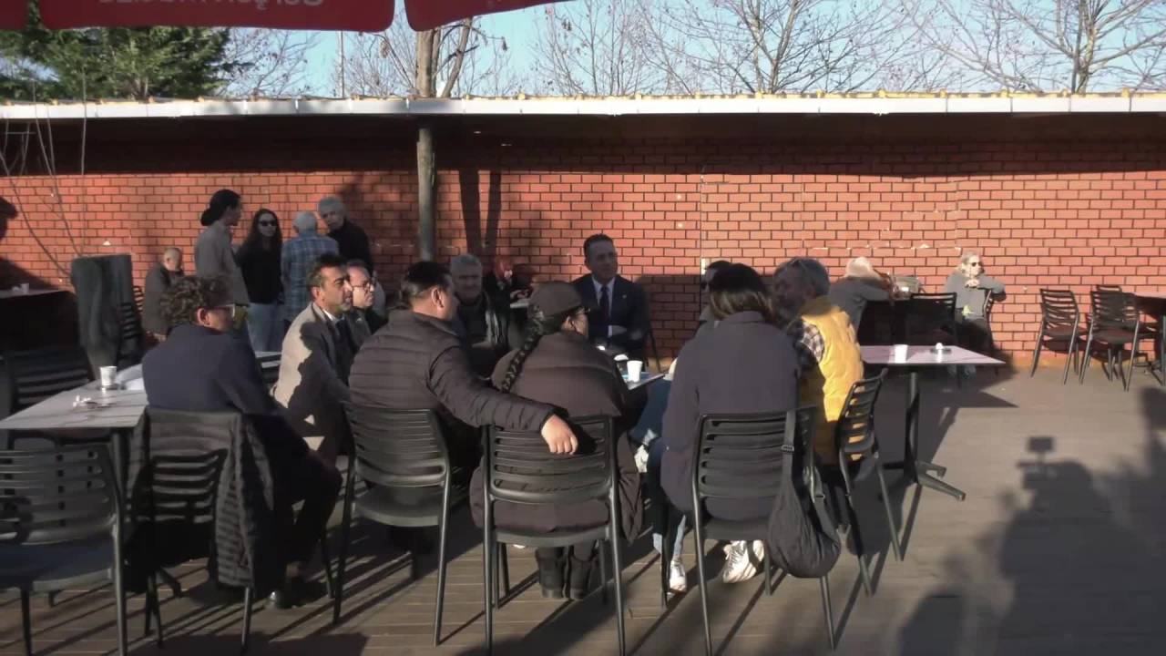 Ali Mahir Başarır'dan Edip Akbayram'a Ziyaret: "Dualarımız, Kalbimiz Onunla"