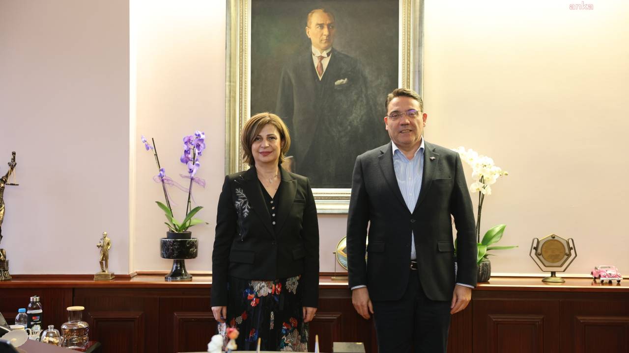 Yankı Bağcıoğlu, Eskişehir Büyükşehir Belediye Başkanı Ünlüce'yi Ziyaret Etti