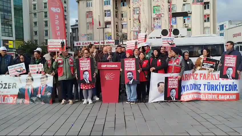 Esenyurt Demokrasi Nöbeti 88'inci Gününde... Chp'li Ergin: "Zalimin Zulmü Sonu Yaklaştığı İçin Artıyor"