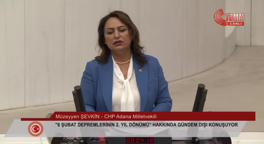 Chp'li Müzeyyen Şevkin: "İmar Barışı Ve Affından Derhal Vazgeçilmeli"