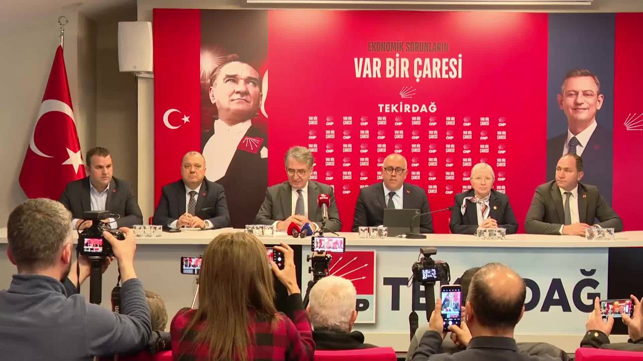 Chp Ekonomi Heyeti Tekirdağ'da... Yalçın Karatepe: Vatandaşın Önüne Seçim Sandığı Konulmasının Zamanı Geldi