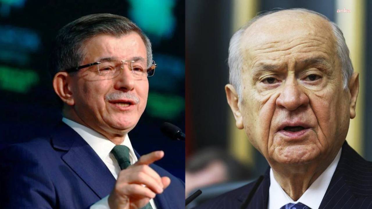 Devlet Bahçeli'den, Ahmet Davutoğlu'na Berat Kandili Telefonu