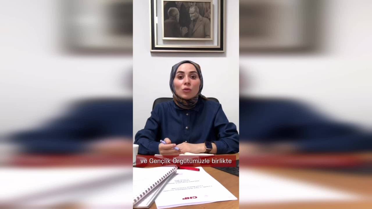 Chp Genel Başkan Yardımcısı Sevgi Kılıç: "Geleceğin Türkiye'sini Birlikte İnşa Ediyoruz, Söz Sende"