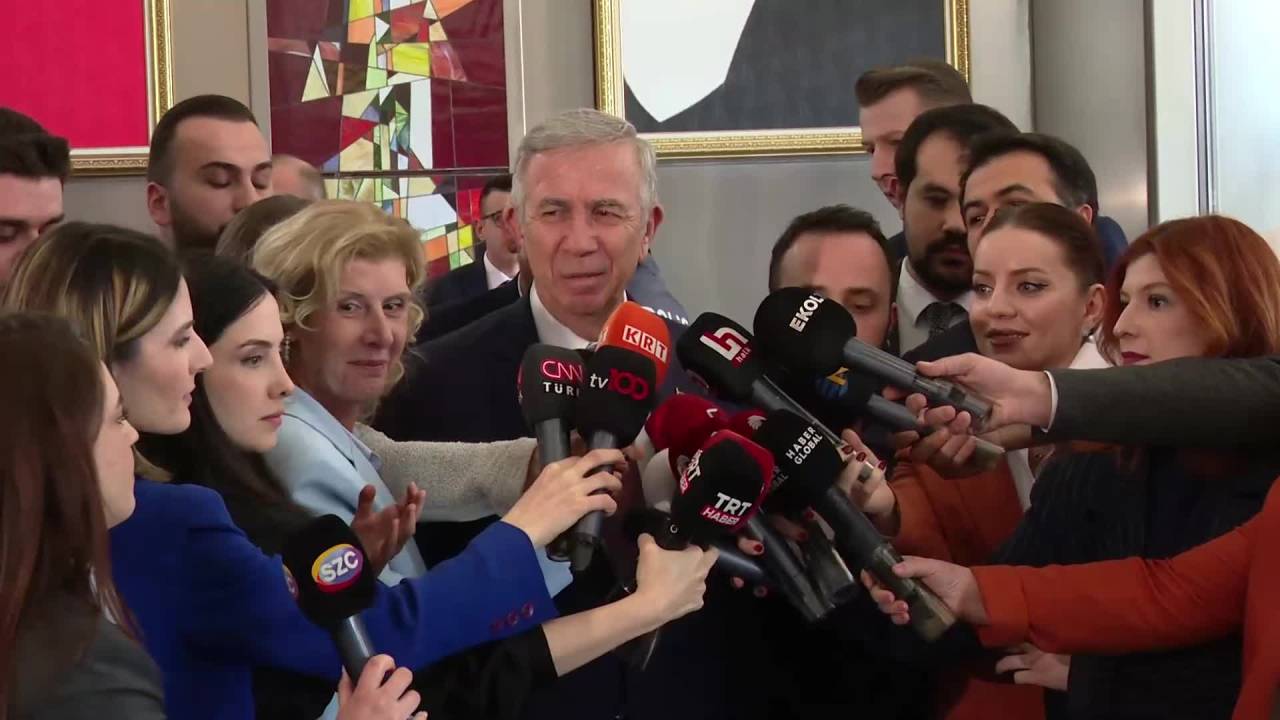 Mansur Yavaş: "Benim Gündemim Ankara Büyükşehir, Ankara'da Yaşanan Derin Yoksulluk"