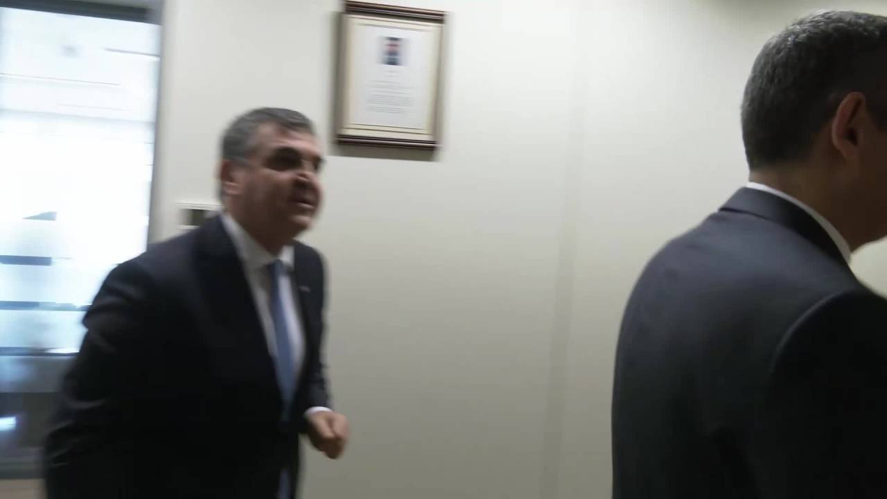 Özgür Özel, Büyükelçi Faruk Kaymakçı’yı Ziyaret Etti