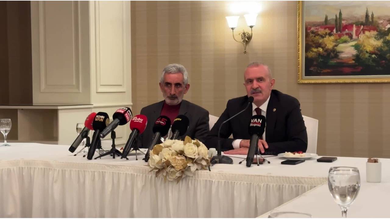 Ak Parti Van Milletvekili Kayatürk’ten ''Süreç'' Açıklaması: "Chp'den Destek Bekliyoruz"