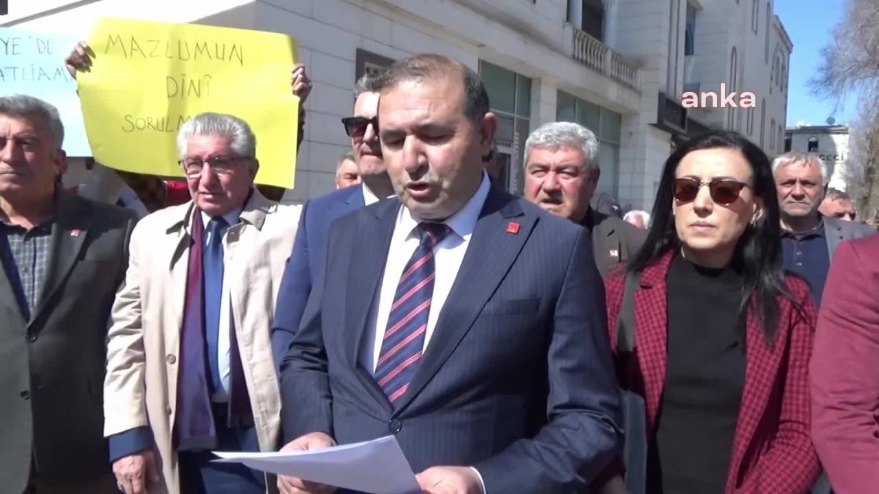 Suriye'de Alevilere Yönelik Saldırılar Iğdır'da Protesto Edildi