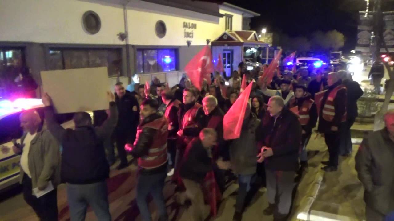 Iğdır'da Ekrem İmamoğlu'na Destek Eylemi