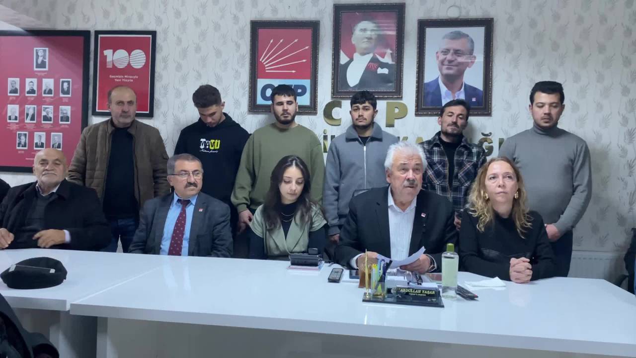Chp Yozgat İl Başkanı Yaşar: “Bir Cumhuriyet Halk Partili Varsa Umut Var Demektir”