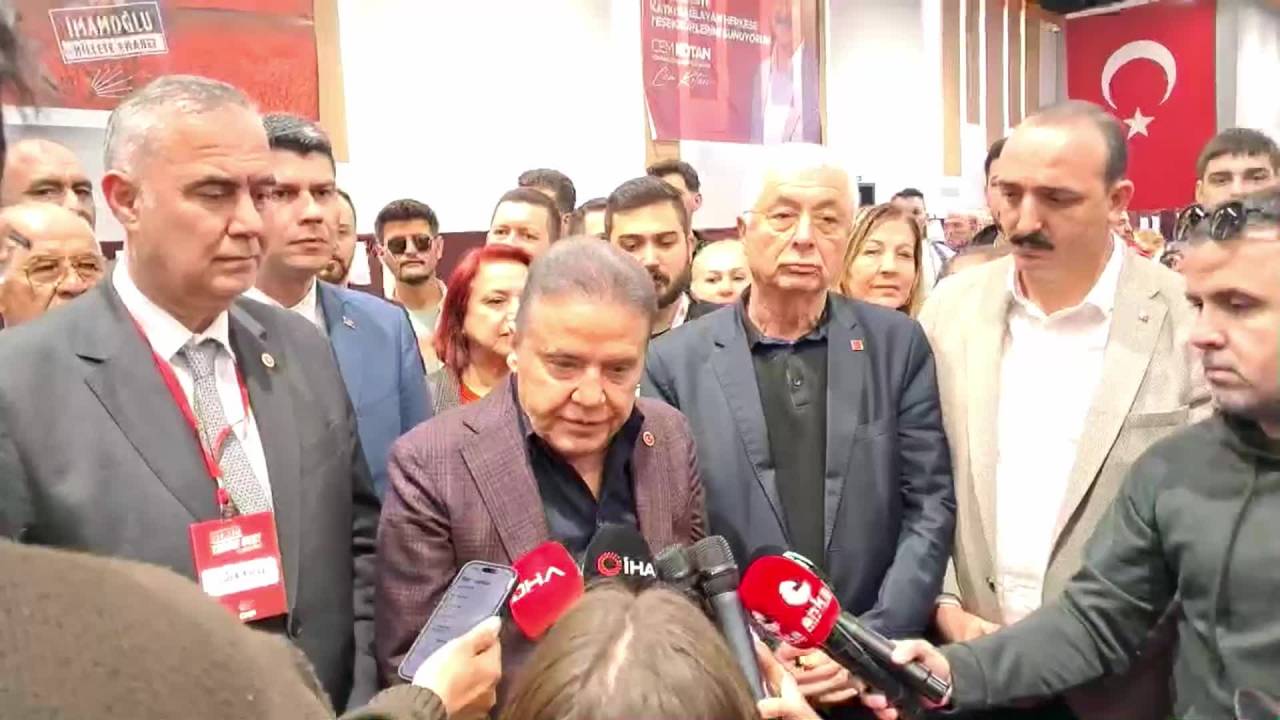 Chp'nin Cumhurbaşkanlığı Adaylığı Ön Seçimi... Muhittin Böcek: "Bu Adalet Herkese Lazım"
