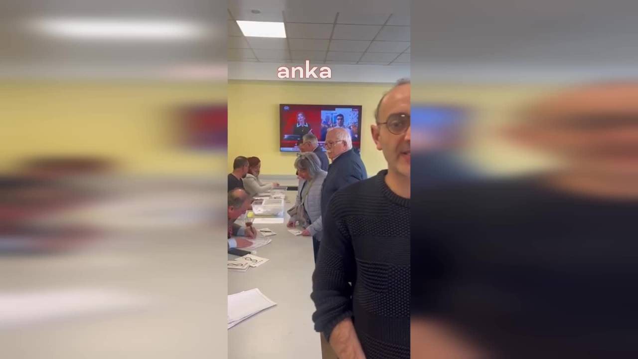 Hannover Chp Birliği Cumhurbaşkanı Adayını Belirlemek İçin Sandık Başında