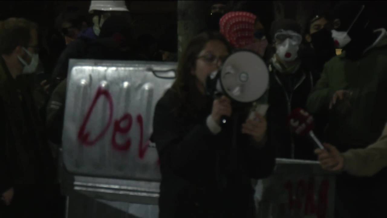 Chp’nin Cumhurbaşkanı Adayı Ekrem İmamoğlu'nun Tutuklanması Odtü’de Protesto Edildi