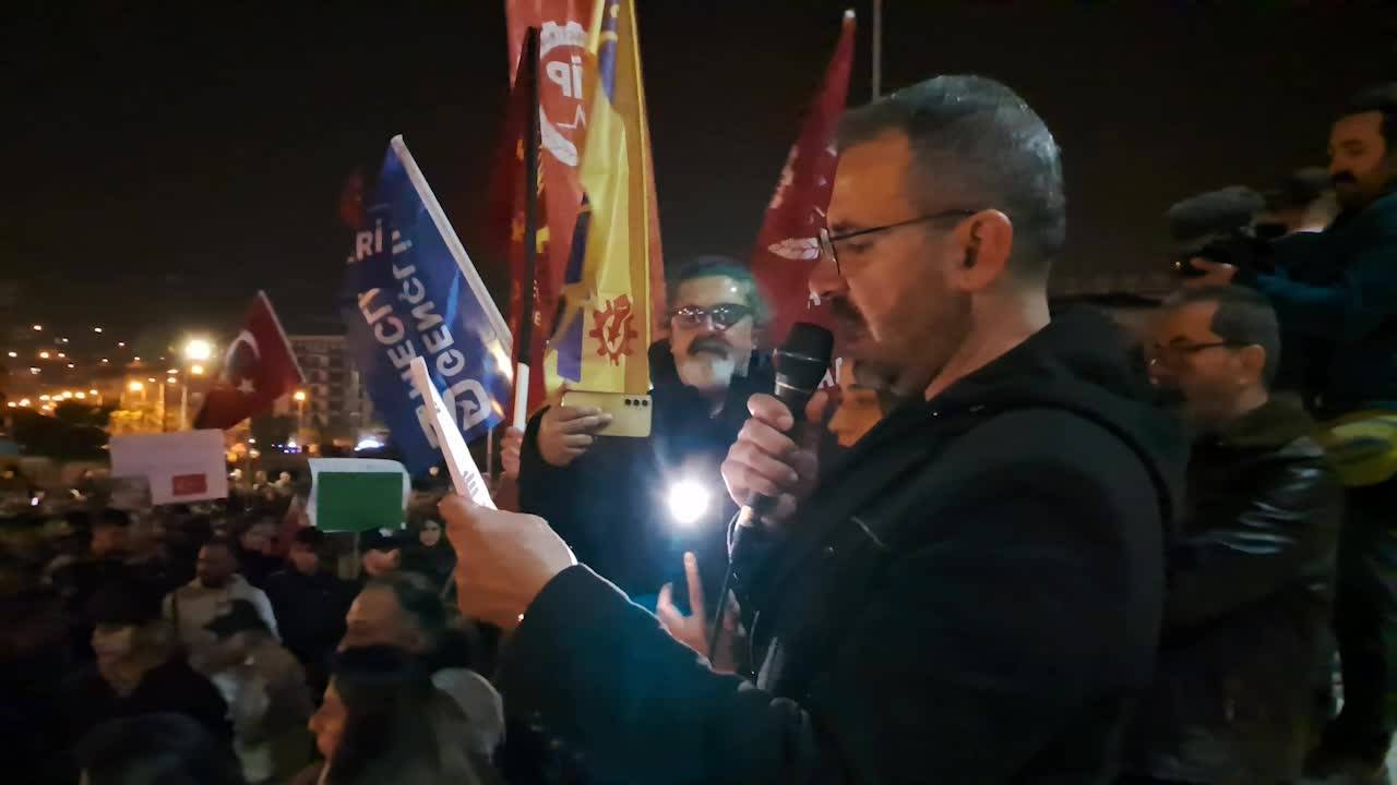 Antakya Emek Ve Demokrasi Platformu İmamoğlu İçin Yürüdü