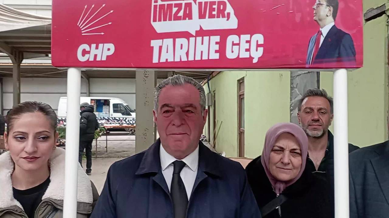 İmamoğlu’na Özgürlük Ve Erken Seçim İçin İmza Kampanyası...