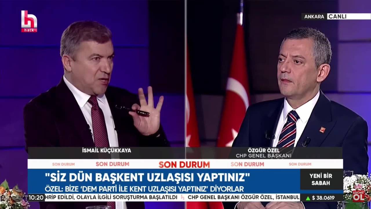 Özgür Özel: "Biz Seçmenin Yarısından Bir Fazlasıyla Tarihin En Büyük Güvensizlik Oyunu Vermek İstiyoruz"