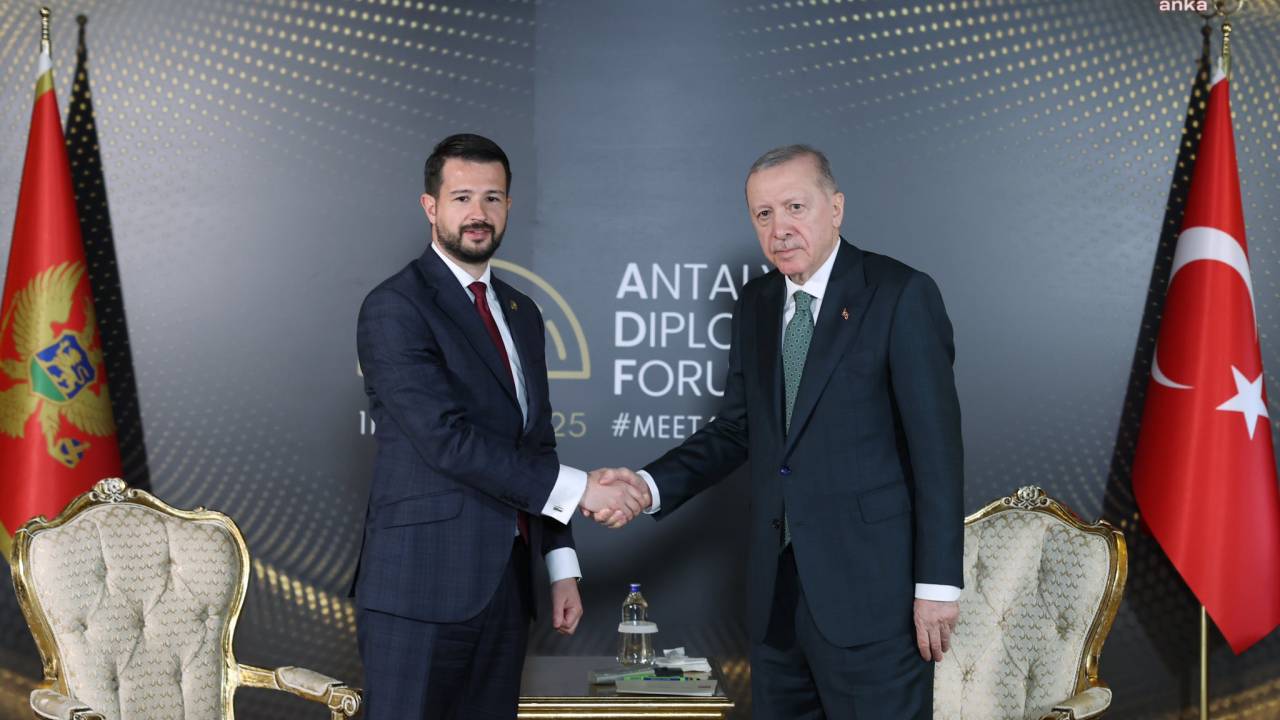 Cumhurbaşkanı Erdoğan, Karadağ Cumhurbaşkanı Jakov Milatoviç İle Görüştü