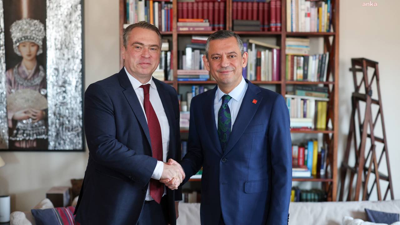 Özgür Özel, Ab Üyesi Ülkelerin Büyükelçileriyle Bir Araya Geldi