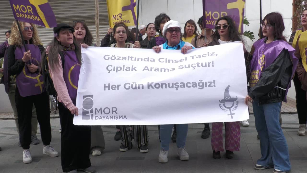 İzmir’de Gözaltında ‘Taciz’ İddiası